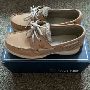 Tan Sperry Top-Sider Intrepid 6.5M Boat Shoes/Loafer.